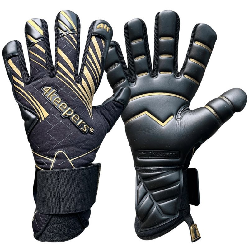 4Keepers Soft Onyx Jr NC goalkeeper gloves S929245 Accessories/Gloves/4keepers Your Sports Performance