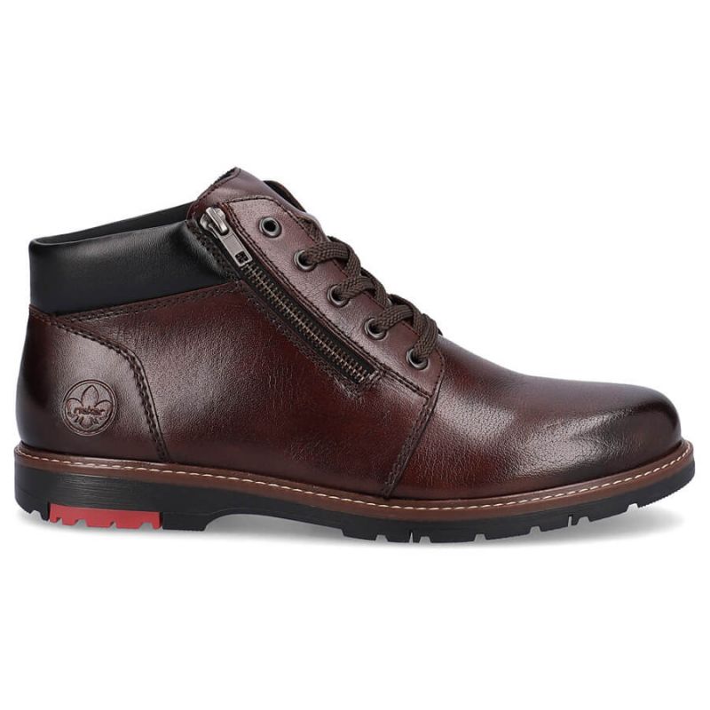Comfortable leather boots insulated with wool Rieker M RKR625 brown Footwear/Outdoor/Rieker Your Sports Performance