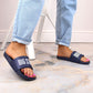 Big Star Jr foam slippers INT1908C navy blue Footwear/Outdoor/Big Star Your Sports Performance