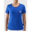 Women's regular printed T-shirt 4F 4FRSS24TTSHF2547-36S *Kategoria tymczasowa Your Sports Performance