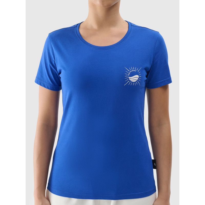 Women's regular printed T-shirt 4F 4FRSS24TTSHF2547-36S *Kategoria tymczasowa Your Sports Performance