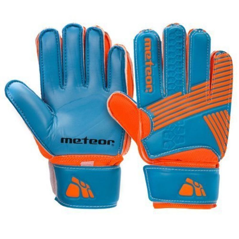 Goalkeeper gloves Meteor Catch Blue 03806-03812 Your Sports Performance