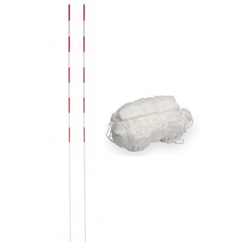 White volleyball net with Netex antennas Accessories/Sports facilities equipment Your Sports Performance