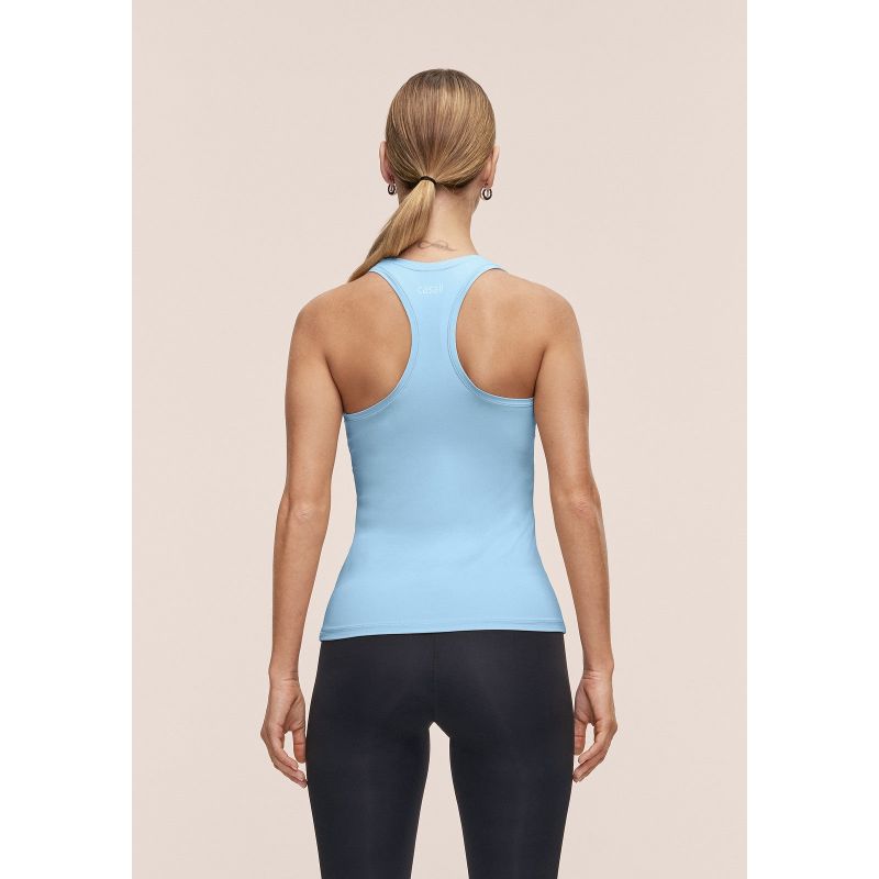 CASALL Essential Racerback Tank Women's Blue