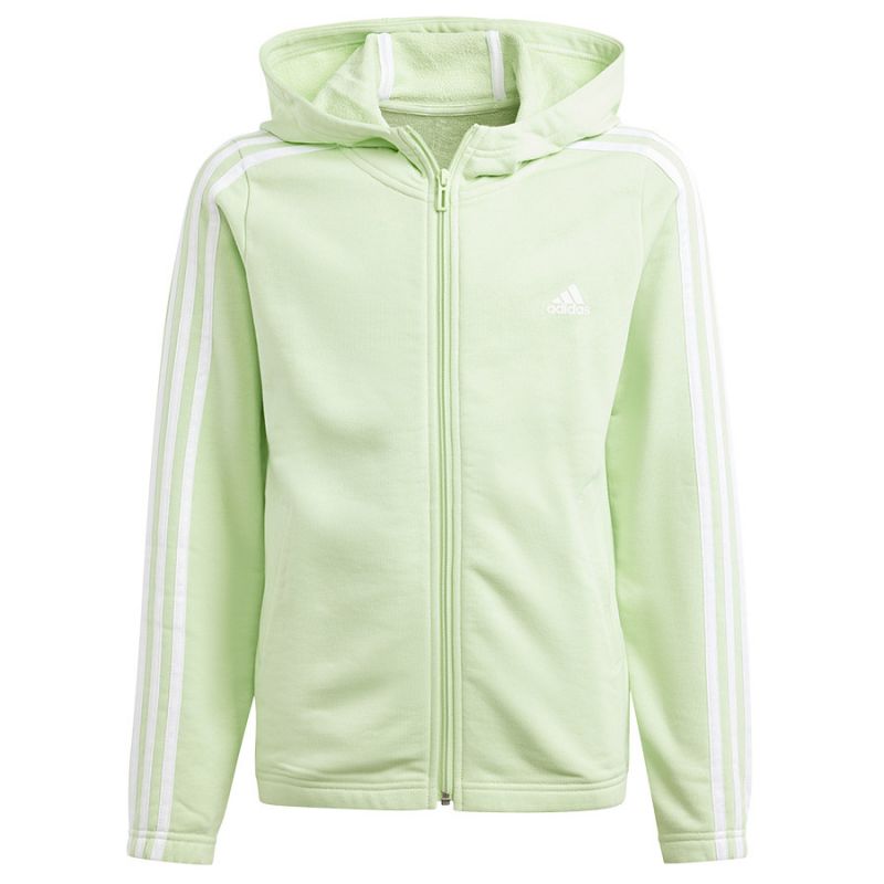 Adidas 3 Stripes Full-Zip Hoodie Jr IS2632 Clothing/Lifestyle Adidas