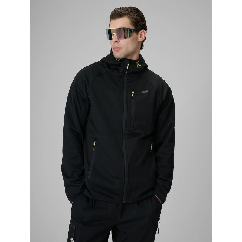 Men's windproof softshell jacket with 5000 membrane 4F 4FRSS26TSOFM625-20S