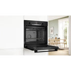 Oven BOSCH HBA514BB3 + telescopic guides 1 level BOSCH HEZ538000 AGD - Produkty/Piekarniki do zabudowy Your Sports Performance