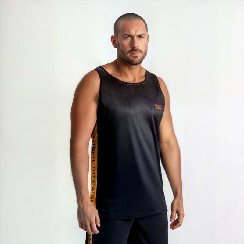 TankTop GOLD boxing shirt Stroje bokserskie Your Sports Performance