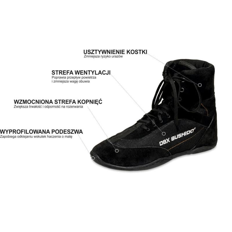 MMA Boxing Wrestling Training Shoes ARS-2051B - Size 40 Buty Your Sports Performance