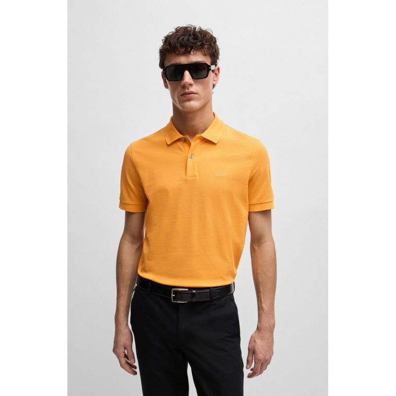 Polo Shirt Boss Pallas Orange M 50468301-813 Clothing/Lifestyle/T-shirts/Boss Your Sports Performance