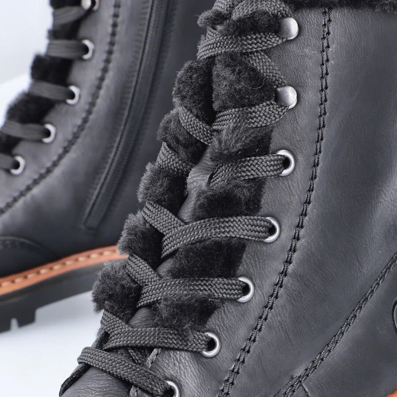 Rieker W 72625-00 RKR714 Fur Boots Footwear/Lifestyle/Rieker Your Sports Performance