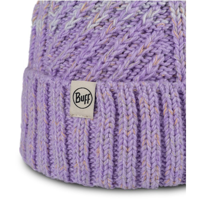BUFF KNITTED & FLEECE BAND BEANIE AKNA GRAPE ICE Hat