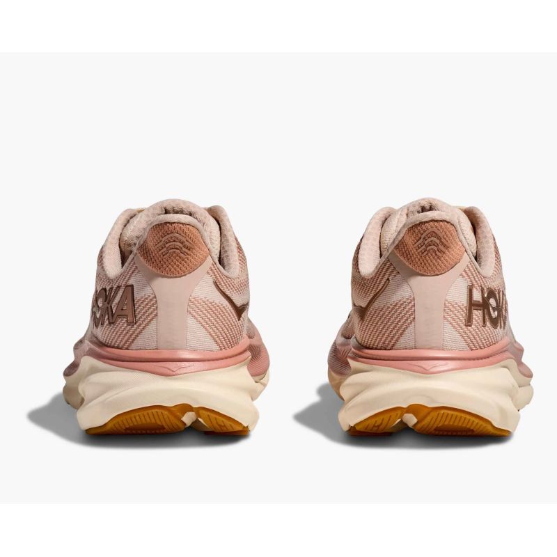 HOKA Clifton 9 Sandstone/Cream Women's Running Shoes (1127896‑SNC) In preparation Your Sports Performance