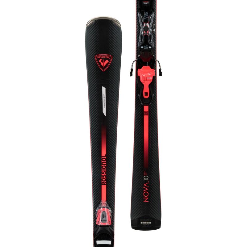 Rossignol Nova 10 Women’s Skis + LOOK Xpress W 11 Gw B83 Tonic Sunset Bindings