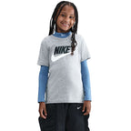 Nike Sportswear Kids' T-Shirt, Grey, FZ5178 064