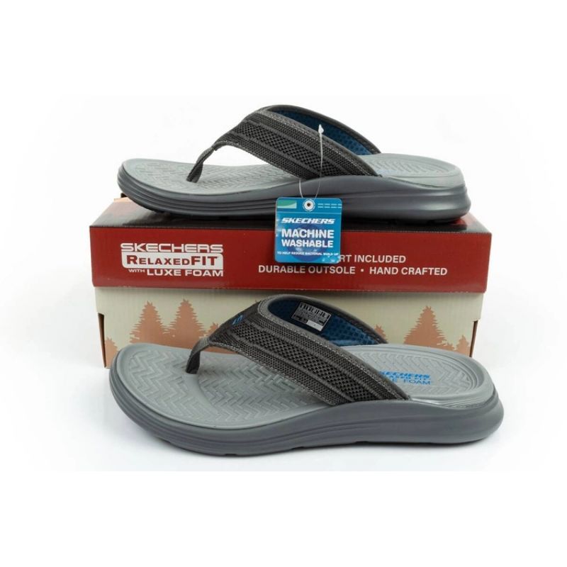 Skechers Sargo M 204383 CHAR flip-flops Footwear/Outdoor/Skechers Skechers
