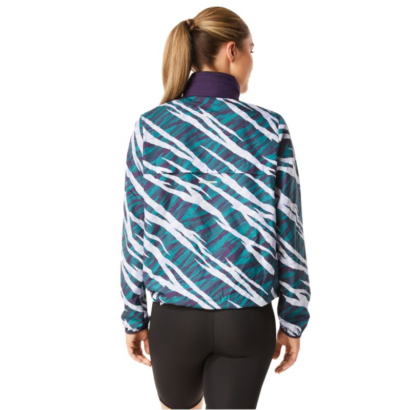 Asics Wild Camo Anorak Jacket W 2012C495-500 Clothing/Running Asics