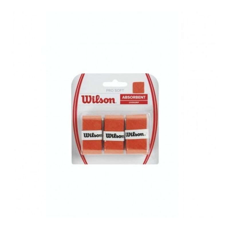 Wraps Wilson Pro Soft Overgrip 3pcs WRZ4040OR Accessories/Rackets and accessories Your Sports Performance