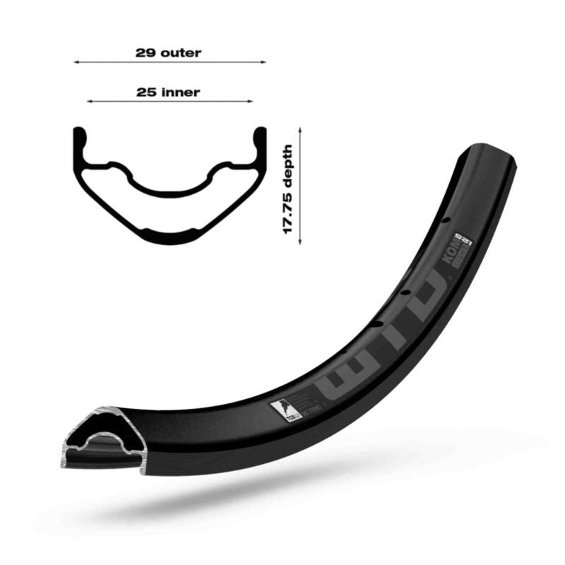 WTB KOM LIGHT i-25 27.5'' TCS 32 hole rim Wtb/Obręcz/Kom Light Your Sports Performance