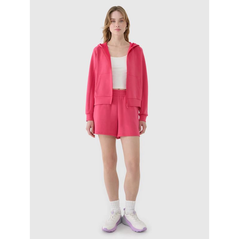 Women's sweatshirt with zipper and modal 4F 4FWSS25TSWSF1577-54S *Kategoria tymczasowa Your Sports Performance