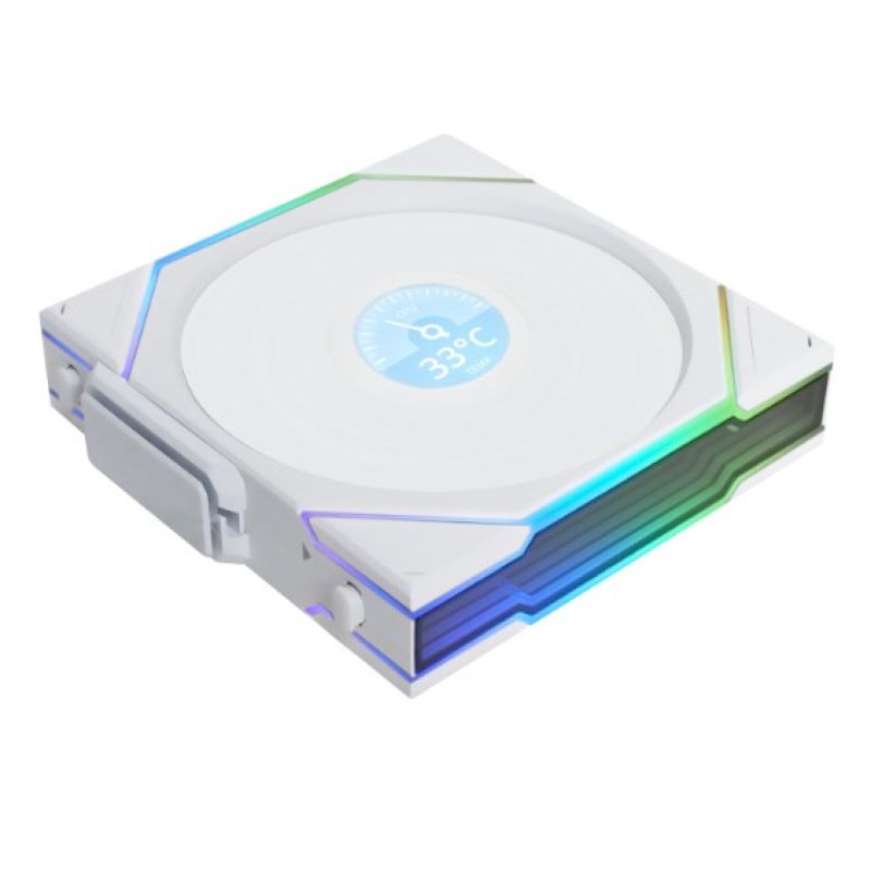 120mm ARGB TL Wireless LCD Fan White Chłodzenie/Chłodzenie - wentylatory Your Sports Performance