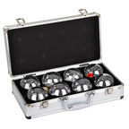 8-PIECE PETANQUE BALLS - BOULE PETANQUE ALUMINUM SUITCASE ENERO Accessories Your Sports Performance