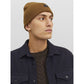 Jack & Jones Jacdna Beanie Noos M 12092815 brown Clothing/Multisport/Jack & Jones Your Sports Performance