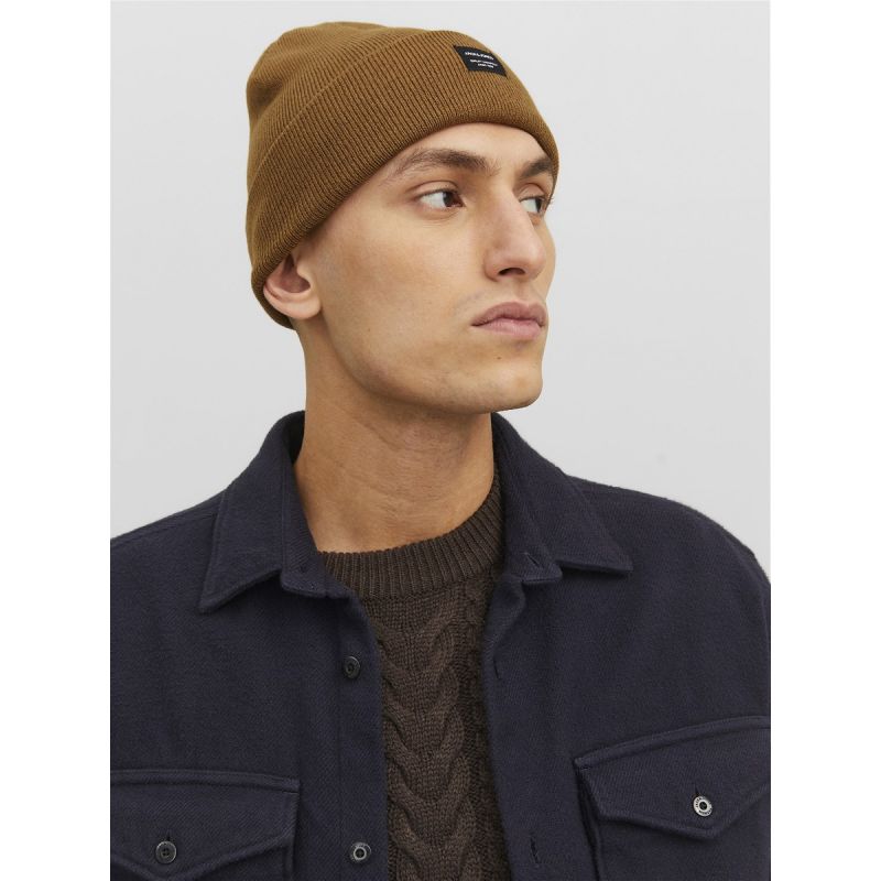 Jack & Jones Jacdna Beanie Noos M 12092815 brown Clothing/Multisport/Jack & Jones Your Sports Performance