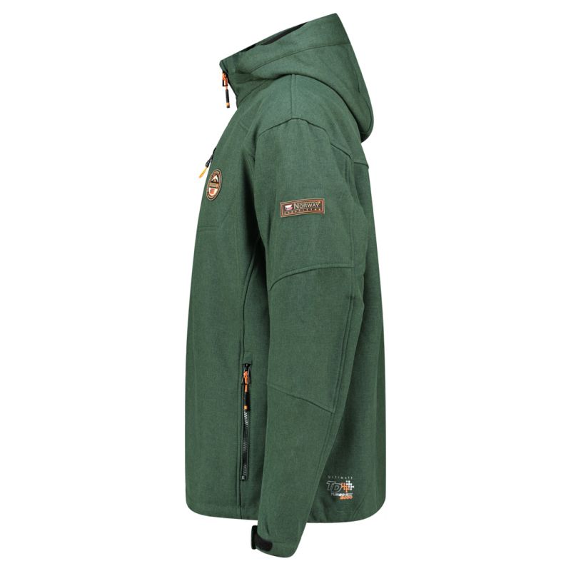 Men’s Softshell Jacket Geographical Norway TOLYMPIA GREEN DB MEN 009 (WZ8535H/GN-GREEN)