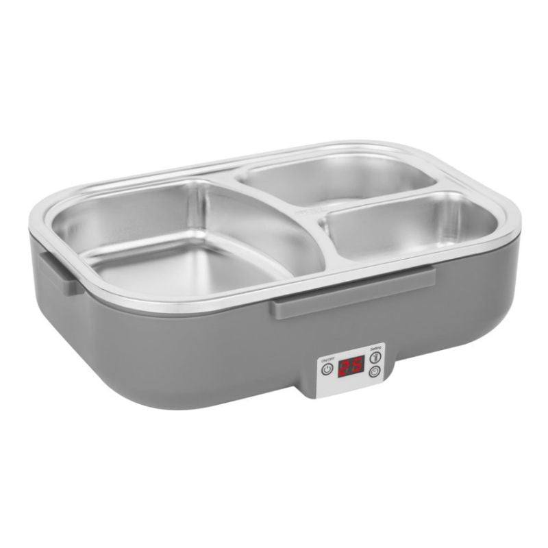 Electric Lunch Box NOVEEN LB640, dark gray AGD - Produkty/Pojemniki na żywność (z tworzywa sztucznego) Your Sports Performance