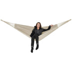 GARDEN HAMMOCK FOR 1 PERSON 200X100CM WITH ECRU COVER 1065427 Home and Garden/Garden Your Sports Performance