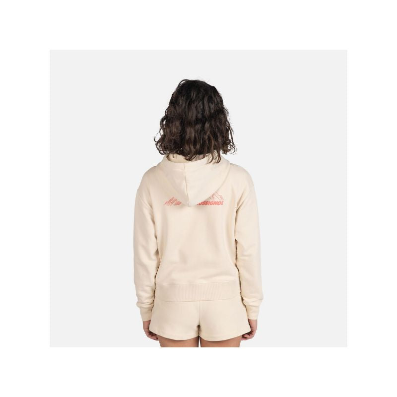 Women's ROSSIGNOL W Waterfall H Hoodie, White