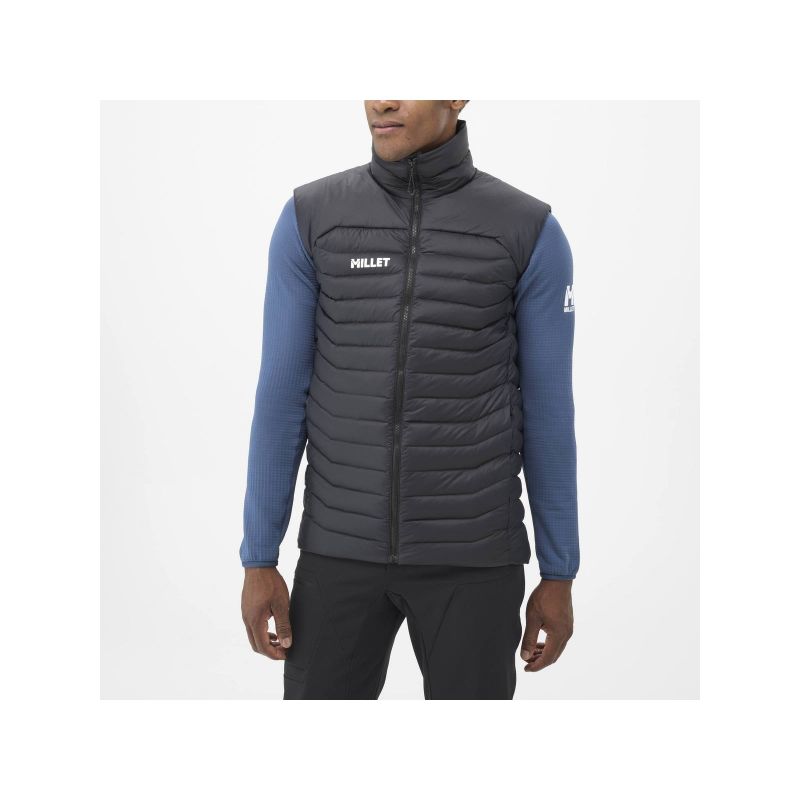MILLET M Kamet Light Down Vest black Import z PMSport Your Sports Performance