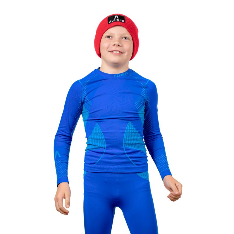 Thermoactive underwear Alpinus Active Set blue Jr GT43199 Clothing/Ski/Alpinus Your Sports Performance
