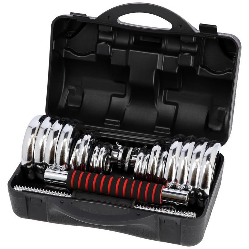 Barbells in a suitcase 2 in 1 SGP30 HMS 2x15 kg In preparation Your Sports Performance