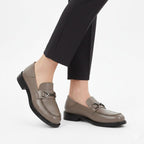 Women's leather moccasins beige Vinceza 18117 To be categorized Your Sports Performance