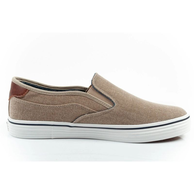 Wrangler Calypso men's sports shoes Slip-On sneakers brown comfortable Wrangler