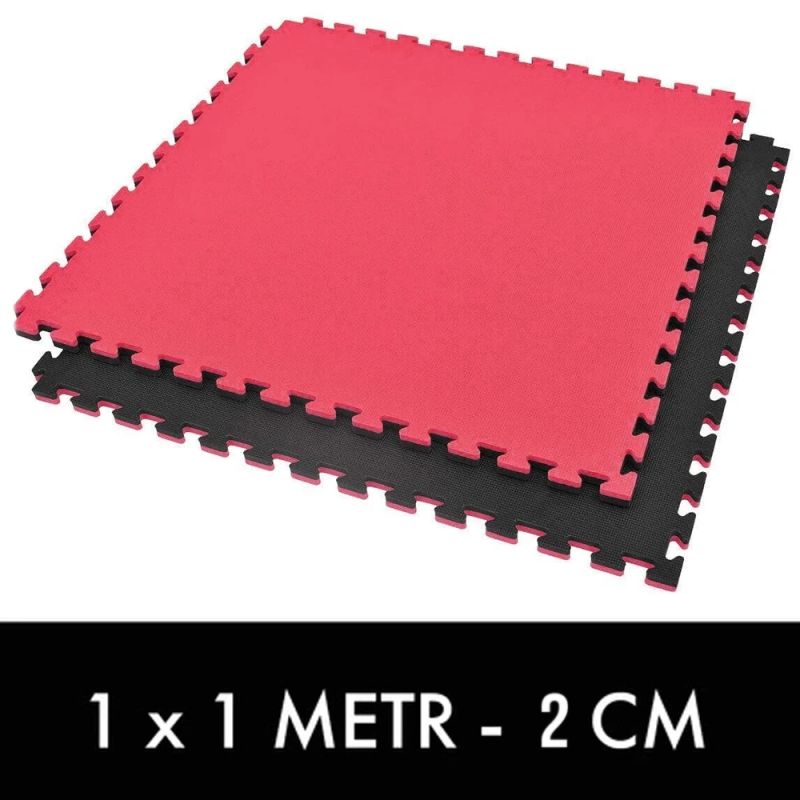 Exercise mat with Safety Certificate - Puzzle 1x1m - Tatami 2 cm Maty Tatami Your Sports Performance