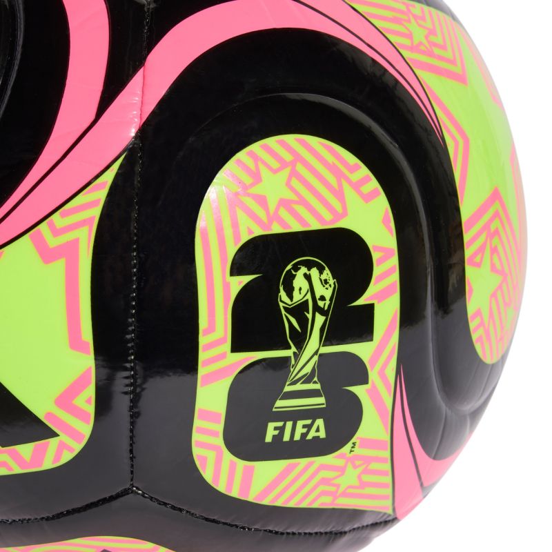 adidas World Cup 26 Trionda Club Football Black, Pink, and Green JD8053 Accessories/Balls/Football/Champions League 2025 Adidas