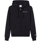 Champion Women's Full Zip Hoodie Sweatshirt Black 118406 KK001