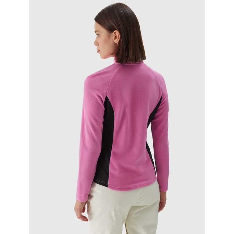 Women's thermal fleece underwear (top) 4F 4FWAW24UFLEF049-55S *Kategoria tymczasowa Your Sports Performance