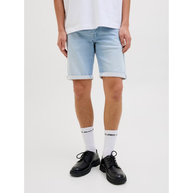 Jack&Jones men's short pants JJIRICK JJICON IK SHORTS GE 118 SN 12269609 BLUE DENIM Jack&Jones