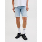 Jack&Jones men's short pants JJIRICK JJICON IK SHORTS GE 118 SN 12269609 BLUE DENIM Jack&Jones