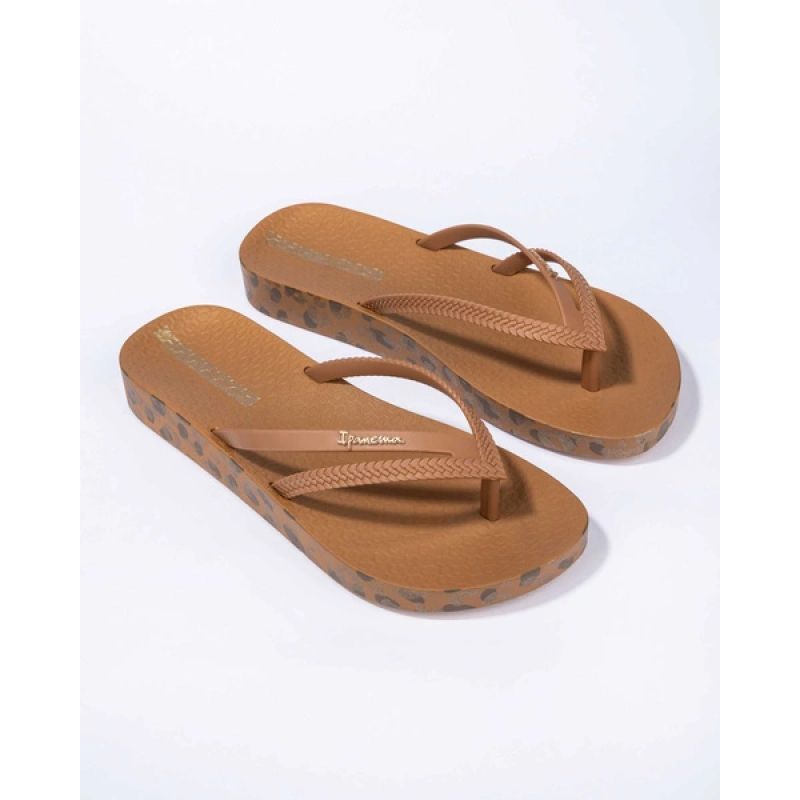Ipanema women's flip-flops Bossa Soft comfortable brown fashionable