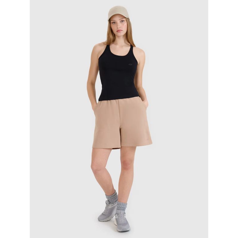Slim plain women's top 4F 4FWMM00TSLEF124-20S *Kategoria tymczasowa Your Sports Performance