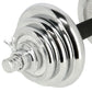 Dumbbells in a case HMS STC21 2 x 10 kg chrome In preparation Your Sports Performance