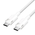 USB-C to USB-C Vention Braided Cable 3A 480Mbps 60W PD 1m White In preparation Your Sports Performance