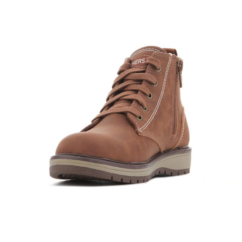 Skechers Gravlen Brown Jr 94060L-BRN shoes Footwear/Lifestyle/Skechers Skechers