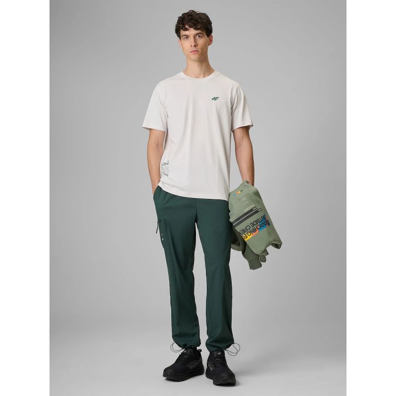 Men's regular printed T-shirt 4F 4FRSS26TTSHM3814-11S 4f