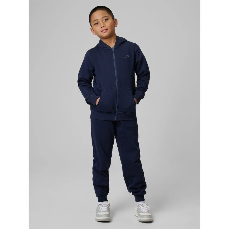 Boy's regular hooded sweatshirt 4F 4FJRMM00TSWSM2747-31S